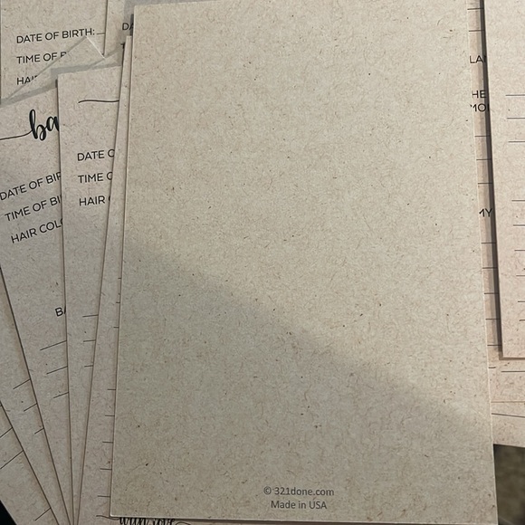 Baby Predictions Baby Shower Game - Picture 3 of 3